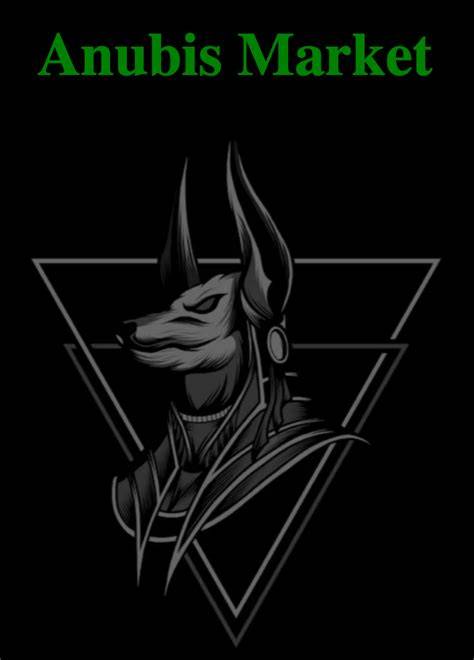 Anubis Market logo with Anubis god